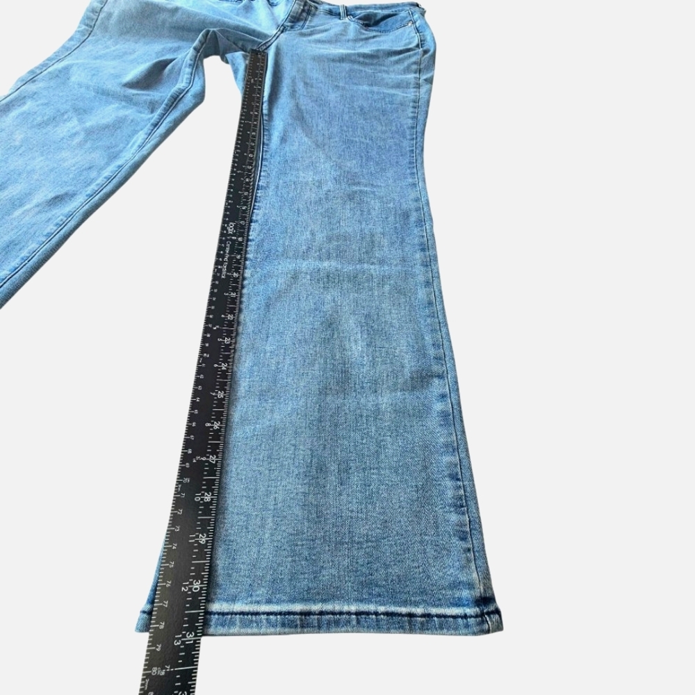NYDJ Marilyn Straight Cool Embrace Figure Flattering Blue Jeans - Picture 7 of 13